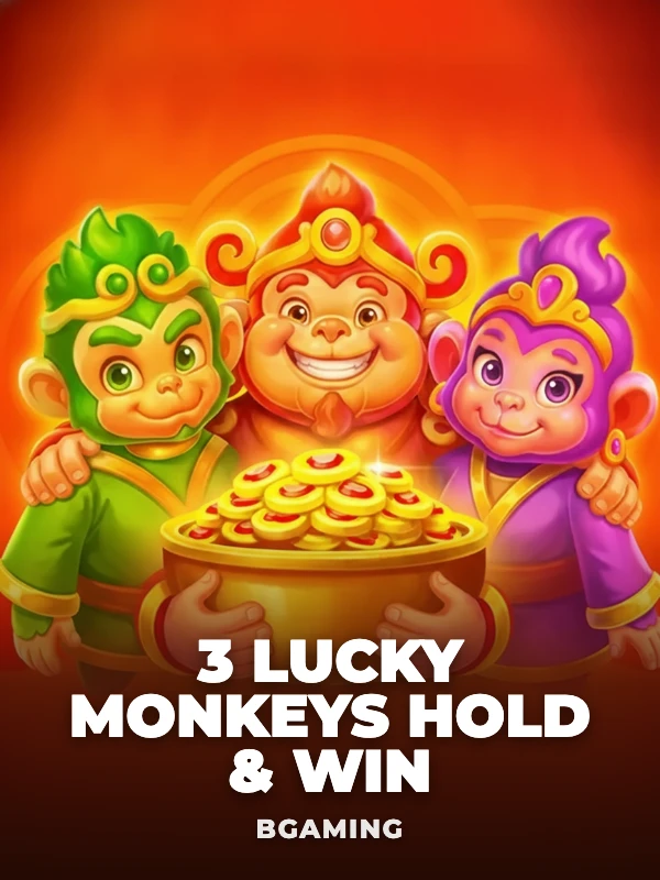 3 Lucky Monkeys Hold & Win