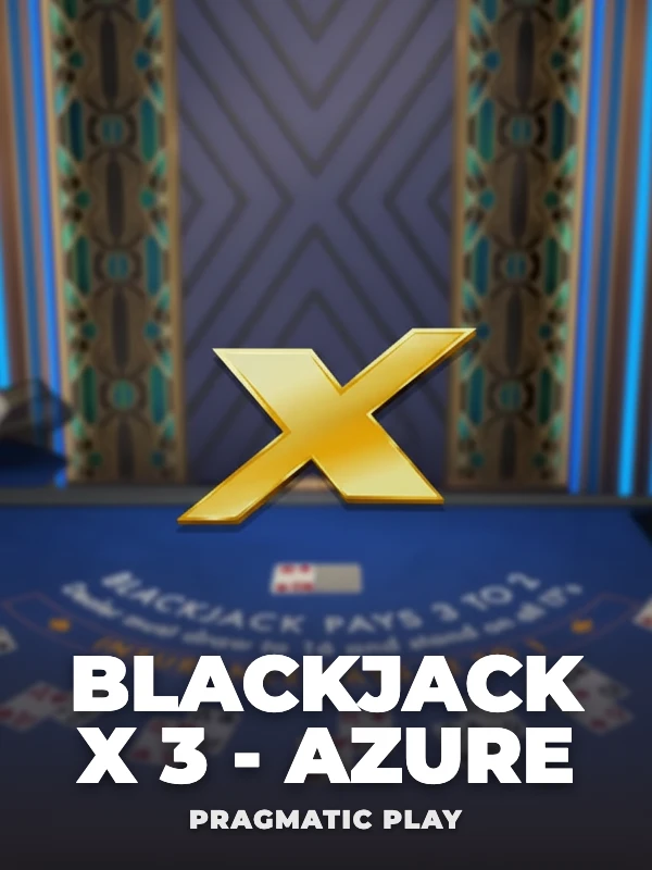 Blackjack X 3 - Azure