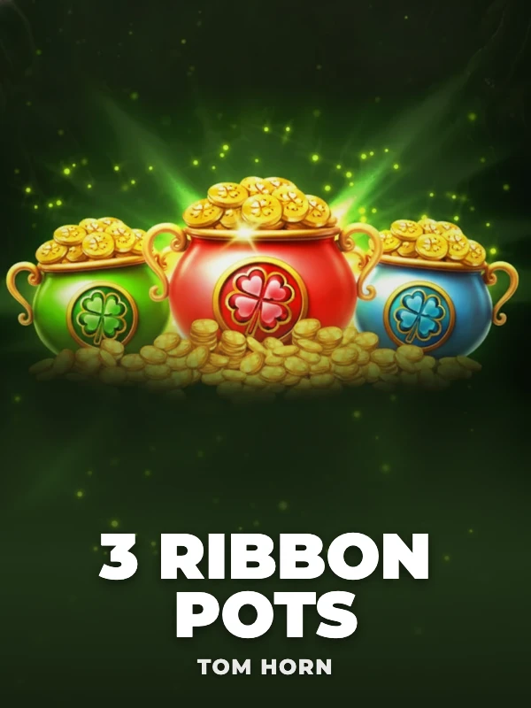 3 Ribbon Pots