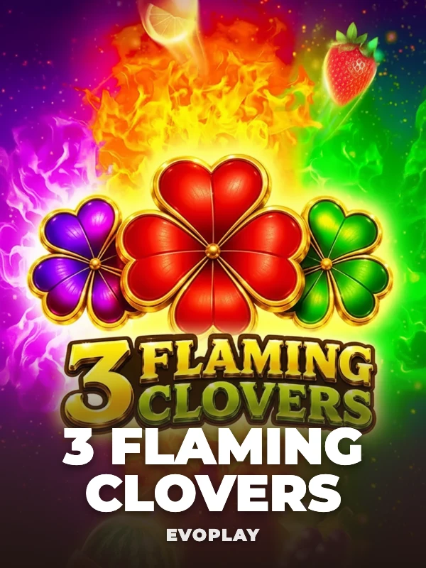 3 Flaming Clovers