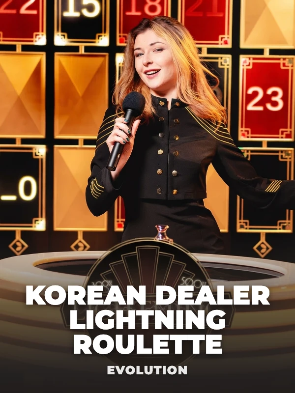 Korean Dealer Lightning Roulette